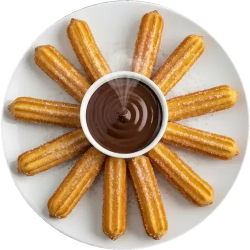 Churros con Chocolate