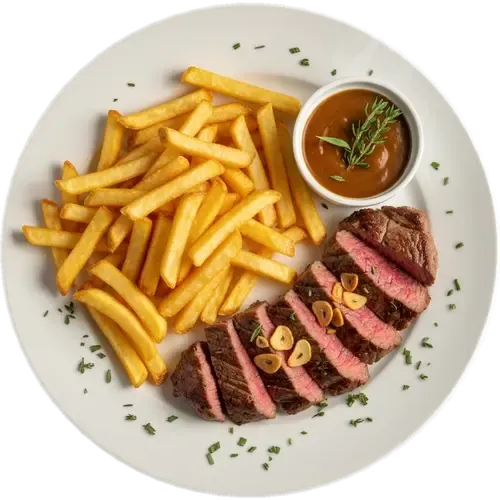 Steak Frites with Béarnaise