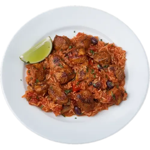 High Protein Mexican Style Chicken & Rice Meal Prep