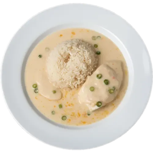 Coconut Lime Poached Cod
