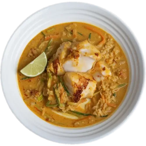 Creamy Thai Coconut Cod Curry