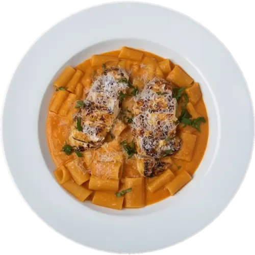 30 Minute Rosé Chicken Breast Pasta