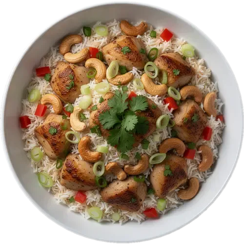Sticky Coconut Chicken and Rice