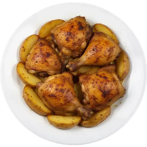 Baked Chicken And Potatoes