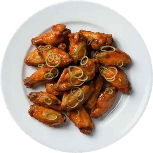 Hot Honey Barbecue Wings