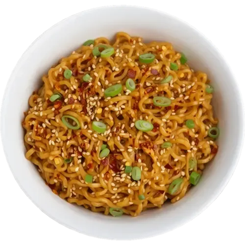 Garlic Peanut Butter Noodles