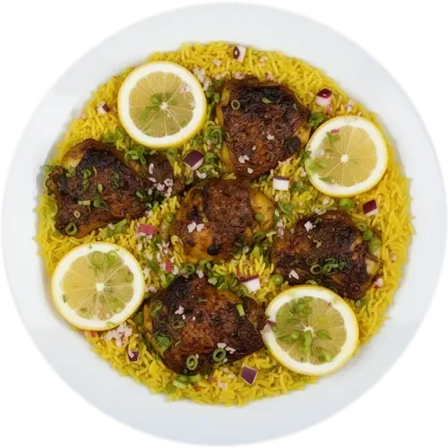 Lemon Turmeric Chicken & Rice