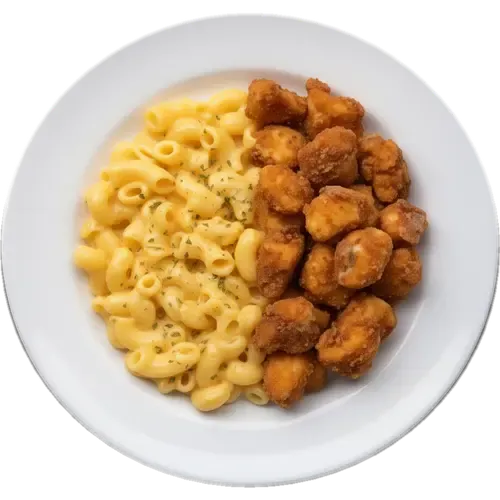 High Protein KFC Chicken Mac & Cheese