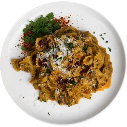 One-Tray Caramelized Onion & Garlic Pasta