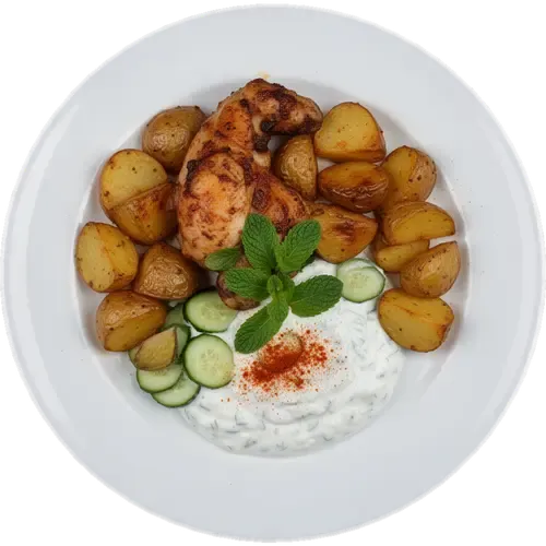Greek Style Chicken & Potatoes