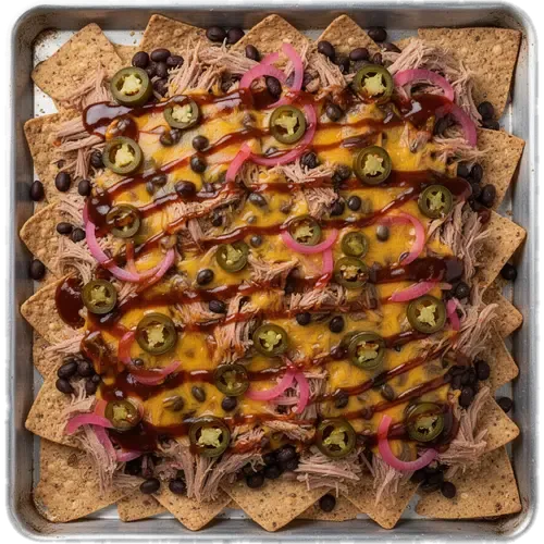 Smoked Pulled Pork Nachos