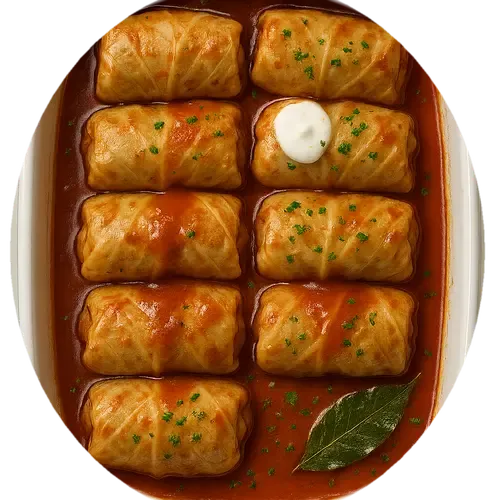 Gołąbki (stuffed cabbage rolls)