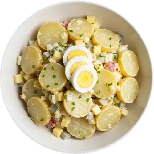 Kartoffelsalat mit Mayonnaise