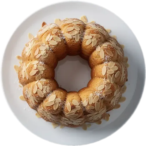 Kransekake (Norwegian almond cake)