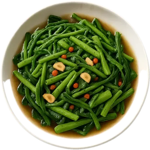 Pad Pak Boong (Garlic Water Spinach Stir-Fry)