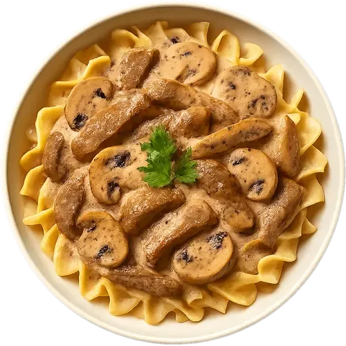 Beef Stroganoff