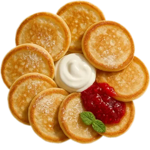 Oladi (Small Pancakes)