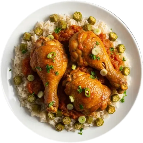 Frango com Quiabo