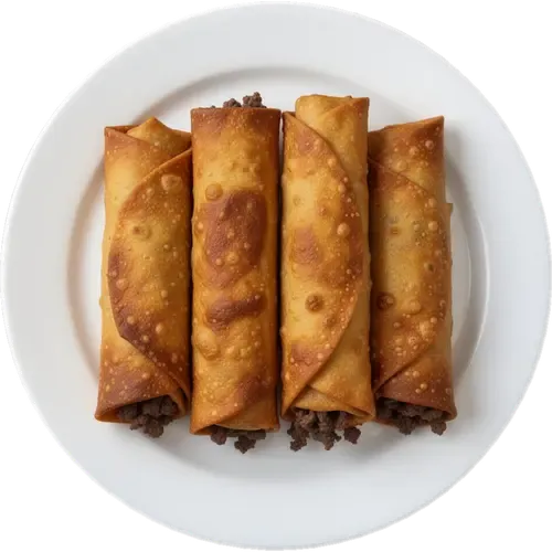 Crispy Beef Burritos