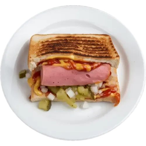 Porilainen (Finnish Sausage Sandwich)