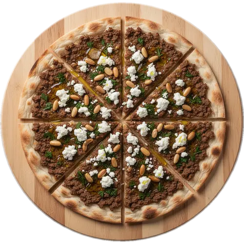 8 minute Lebanese Pizzas (Lahmacun!)