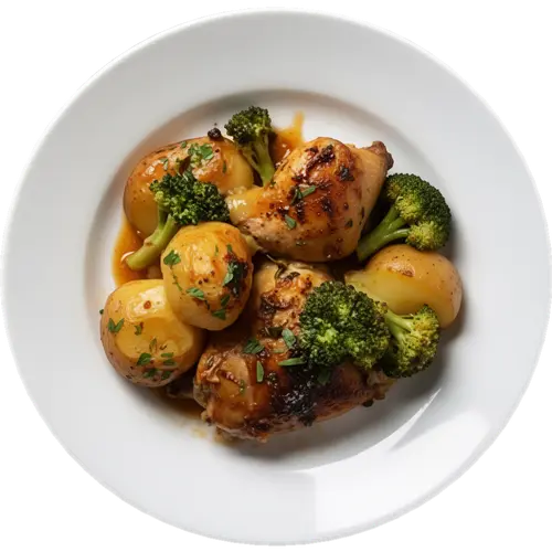 Roasted Red Pepper Lemon Chicken