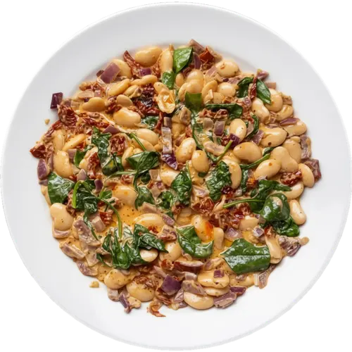 Creamy Sun-Dried Tomato Butter Beans