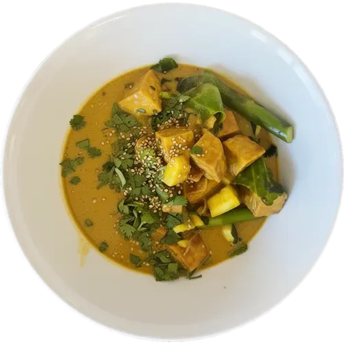 Indonesian Tempeh Coconut Curry