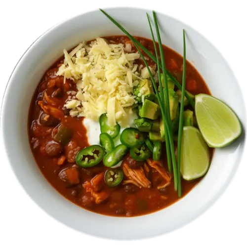 5-a-day cheddar chicken chilli