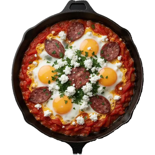 Turkish Menemen Breakfast