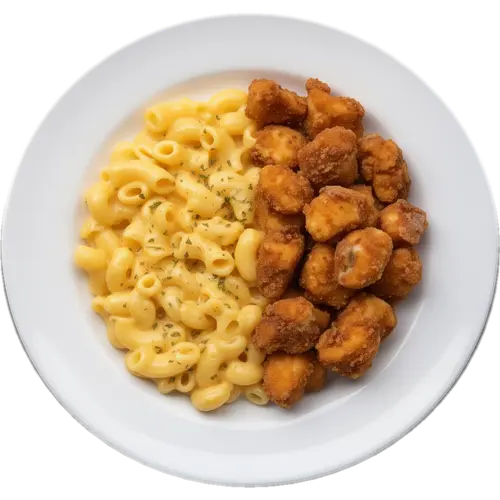 High Protein KFC Chicken Mac & Cheese