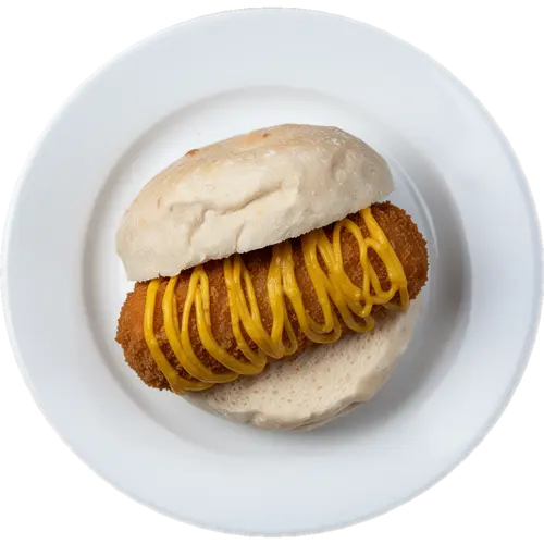 Broodje Kroket (Dutch Croquette Sandwich)