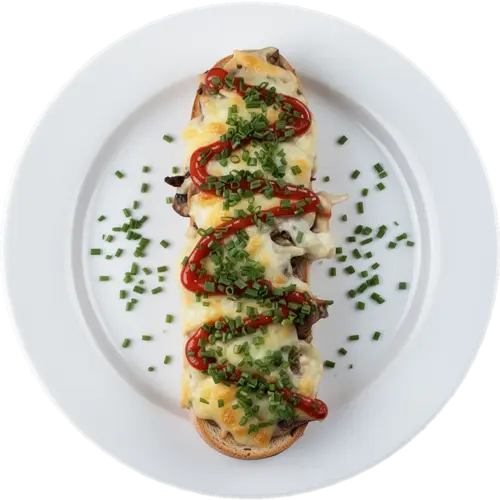 Zapiekanka (Polish Open-Faced Sandwich)