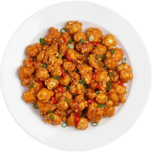 High Protein Crispy Sweet Chilli Popcorn Chicken