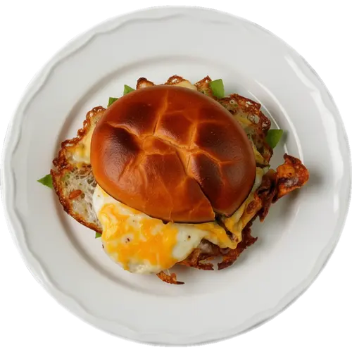 Breakfast Smash Burger