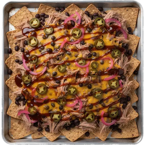 Smoked Pulled Pork Nachos