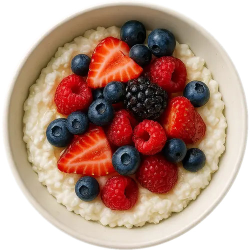 Tvorog with Berries