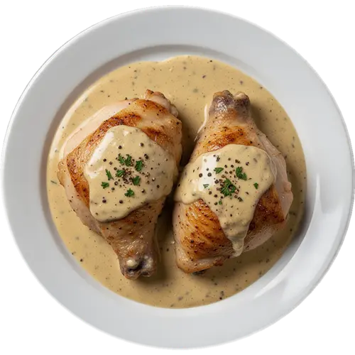 Chicken in Creamy Mustard Sauce