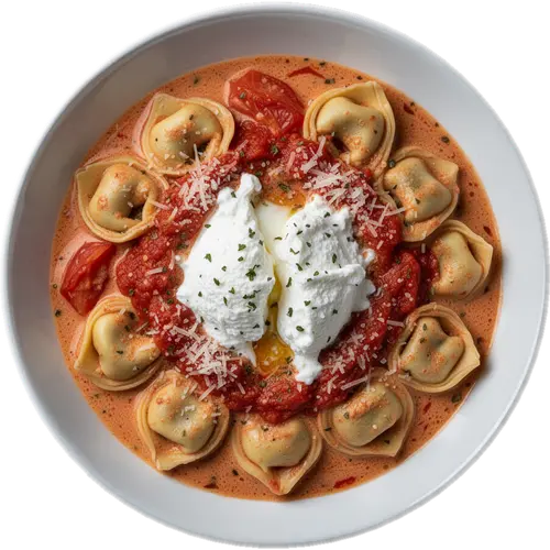 Creamy Tomato Tortellini Pasta