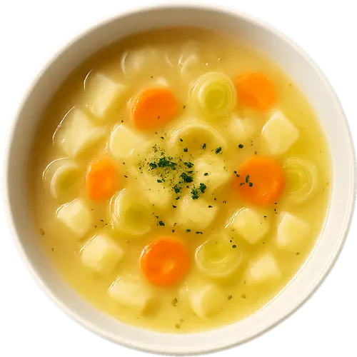 Porrusalda (leek and potato soup)